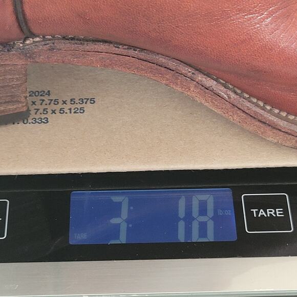 Vintage Frye Boots Mens Size 10.5 Maroon Red Oxblood Billy Western Cowboy USA - Picture 11 of 11